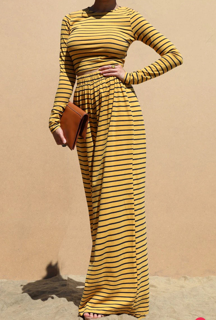 Printed Two piece set