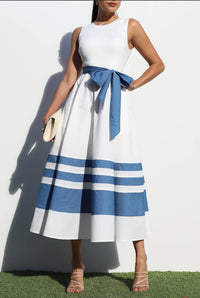 Sleepless Woven Midi Dress