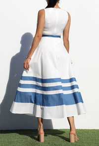 Sleepless Woven Midi Dress