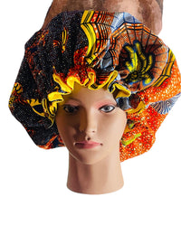 Silk and sleep head cover BOYONUH BONNET Butterfly
