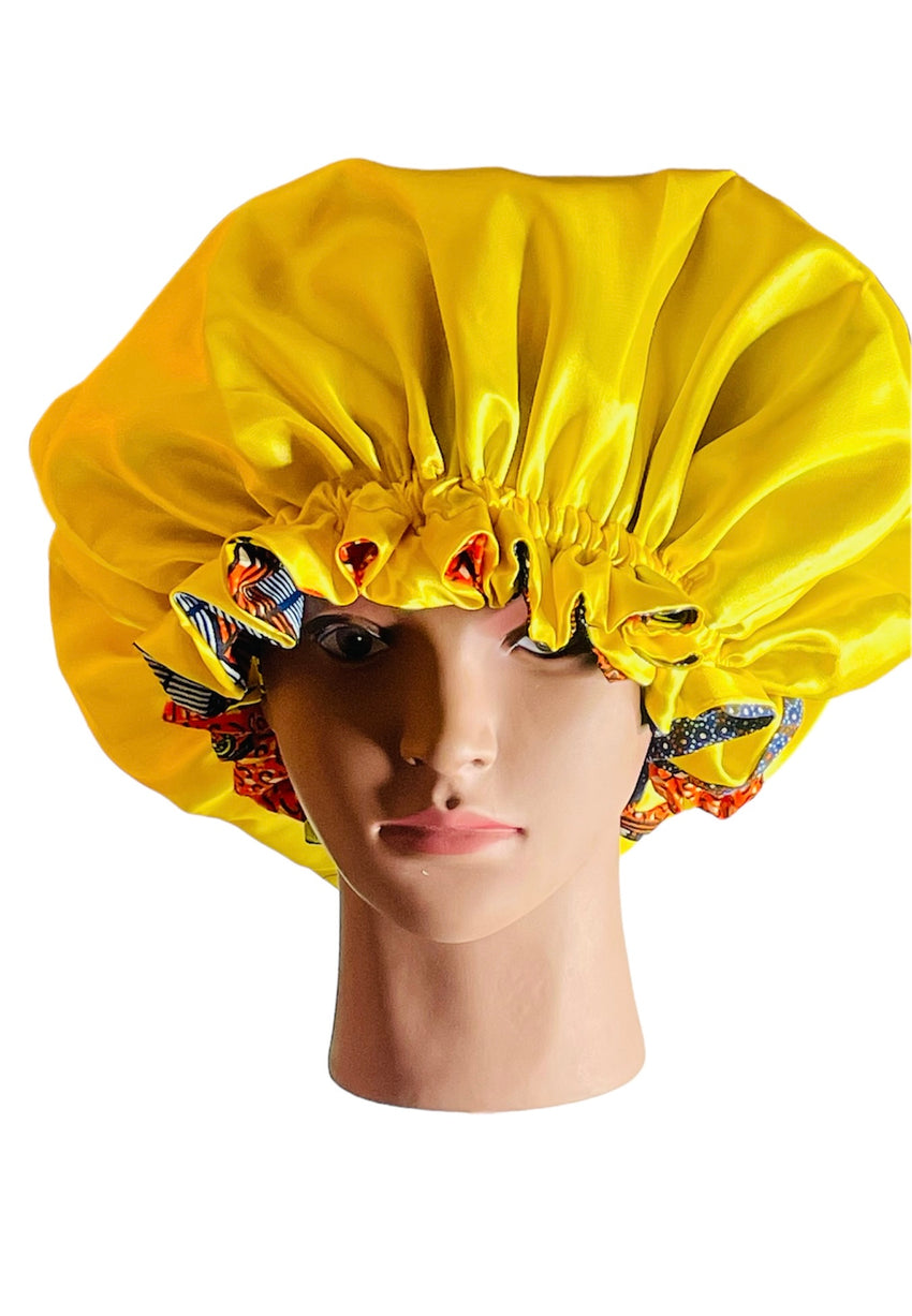Silk and sleep head cover BOYONUH BONNET Butterfly