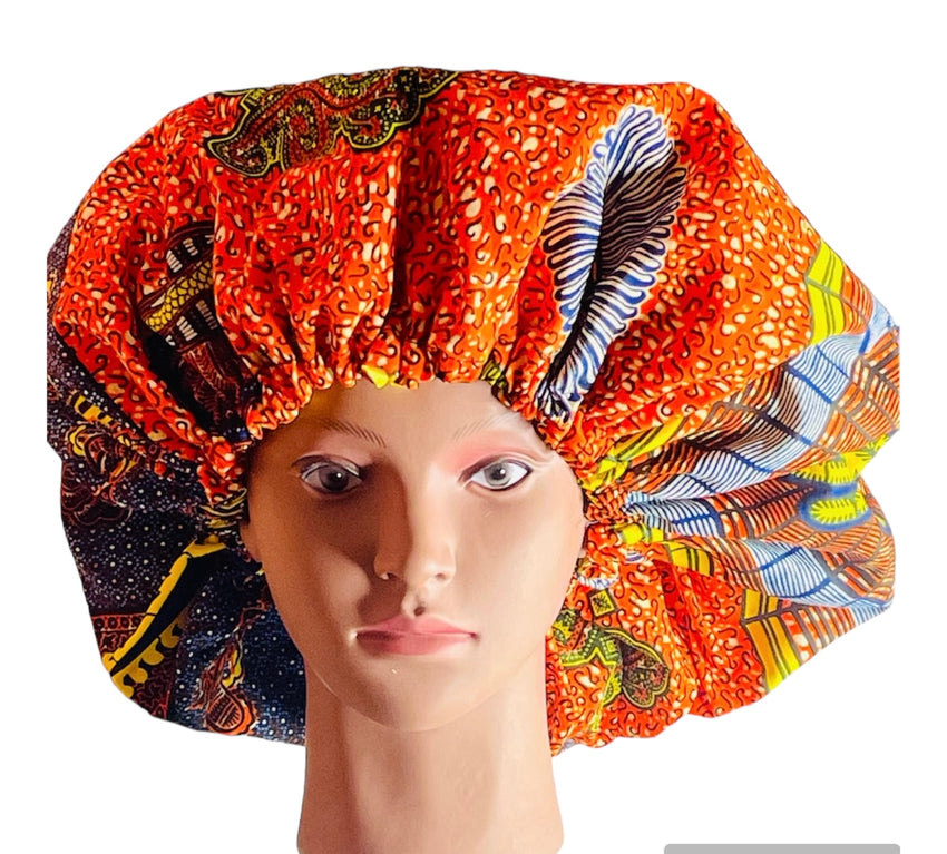 Silk and sleep head cover BOYONUH BONNET Butterfly