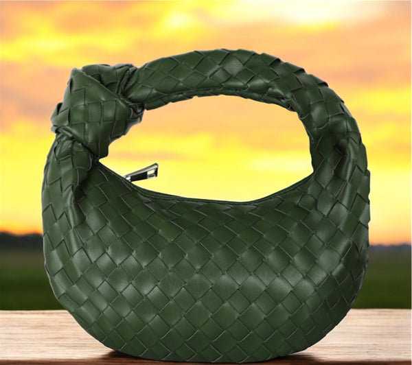 Woven Bag for Women,Retro Handmade Summer Beach Shoulder Bag