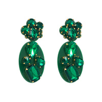 Statement Geometric Acrylic Pendant Earrings