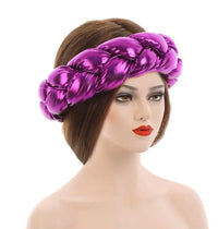Shinny Braid Headband Ladies turban