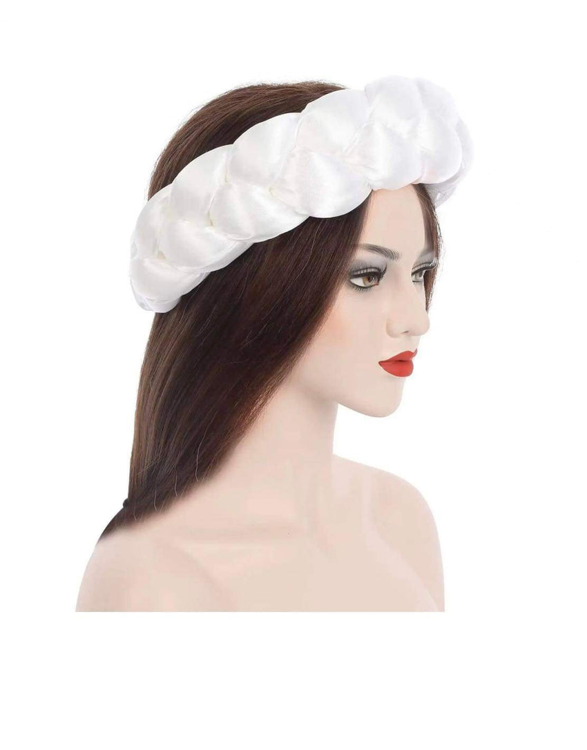 Shinny Braid Headband Ladies turban