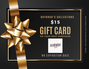 BOYONUH'S COLLECTIONS GIFT CARD