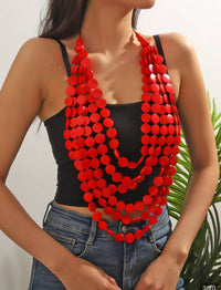 Multi Layer Asymmetrical Eclipse Jewellery