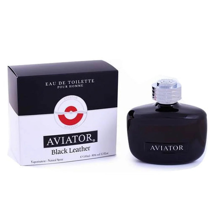 Eau de Toilette for men AVIATOR Black Leather Spray of 100ml