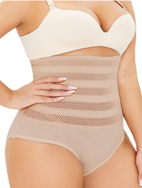 Mesh Shape-wear Tummy Control Panty Body Shaper