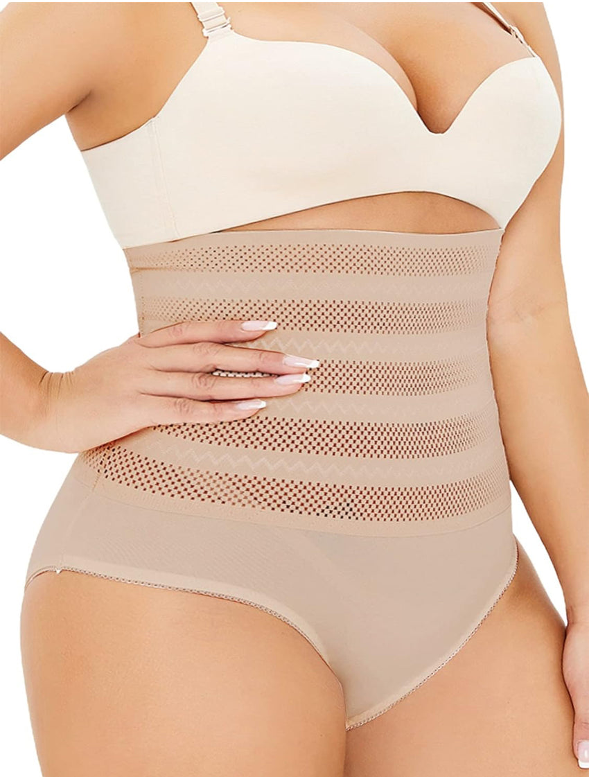 Mesh Shape-wear Tummy Control Panty Body Shaper