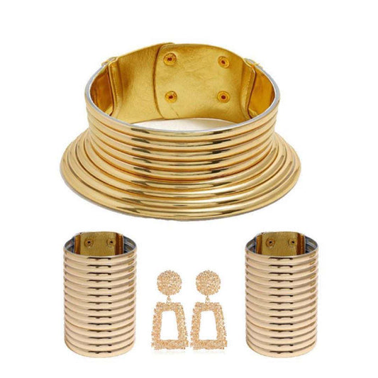 Egyptian Gold chocker Necklace