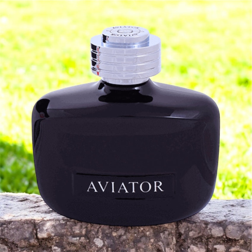 Eau de Toilette for men AVIATOR Black Leather Spray of 100ml