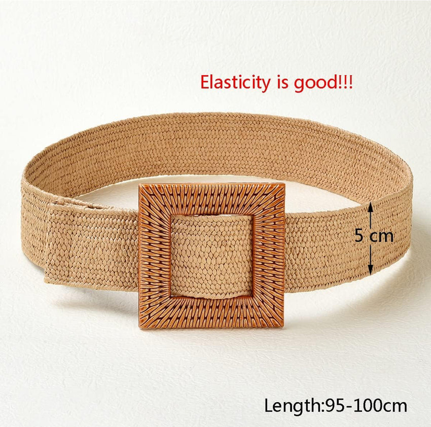 Elastic BIG BUCKLE Belt