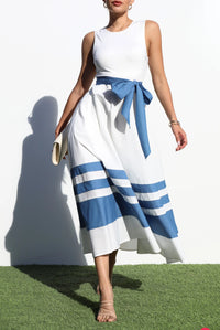 Sleepless Woven Midi Dress