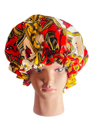 Silk and sleep head cover BOYONUH BONNET Butterfly