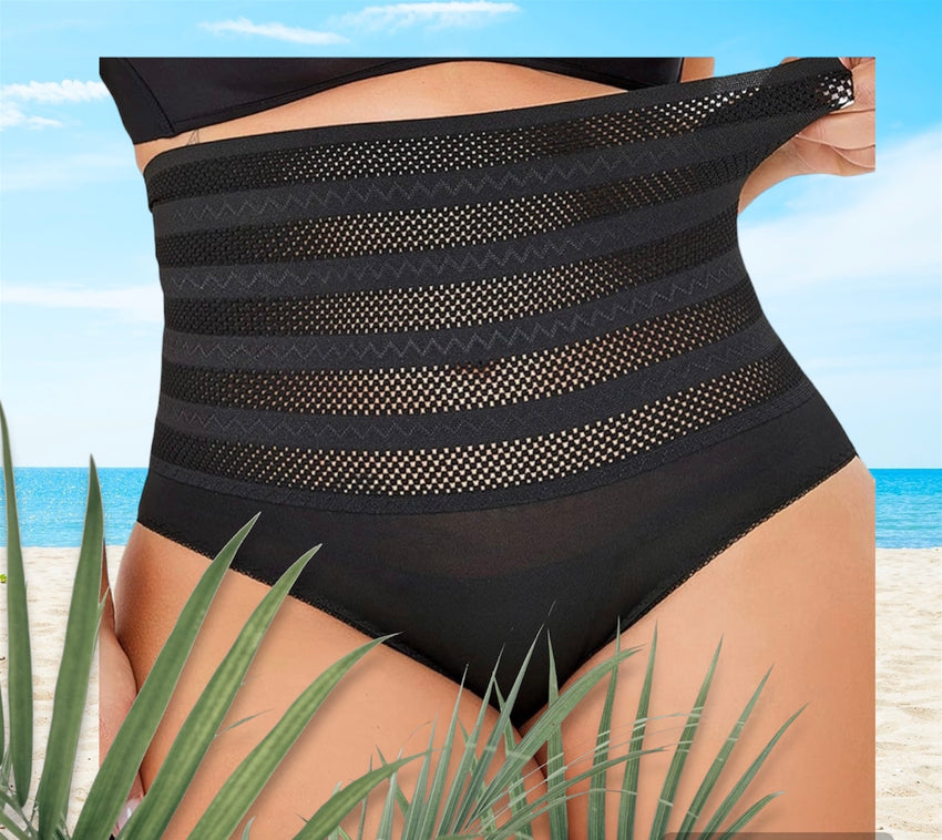 Mesh Shape-wear Tummy Control Panty Body Shaper