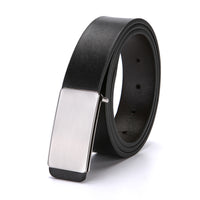 Both Side Smooth Buckles Men's Belt