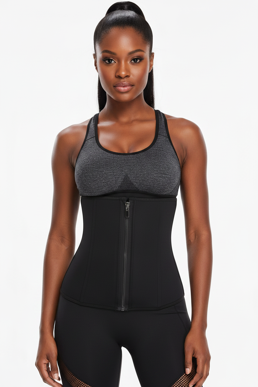 Black Model - Waist Trainer