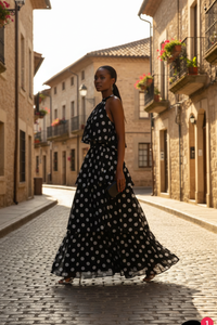 Dark African Model - Walking