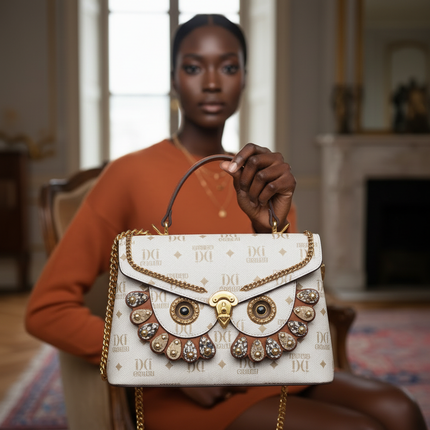 Owl Bag – Burnt Orange Version
