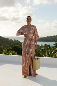 Tropical Leaf Co-ord - Terrace