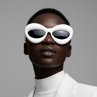 Puff & Pout | Inflated Cat-Eye Sunglasses
