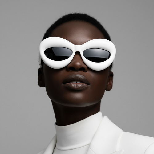Puff & Pout | Inflated Cat-Eye Sunglasses