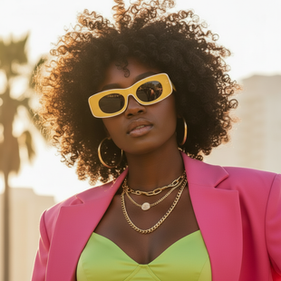 Candy Pop Mod Sunglasses | Oversized Retro Frames